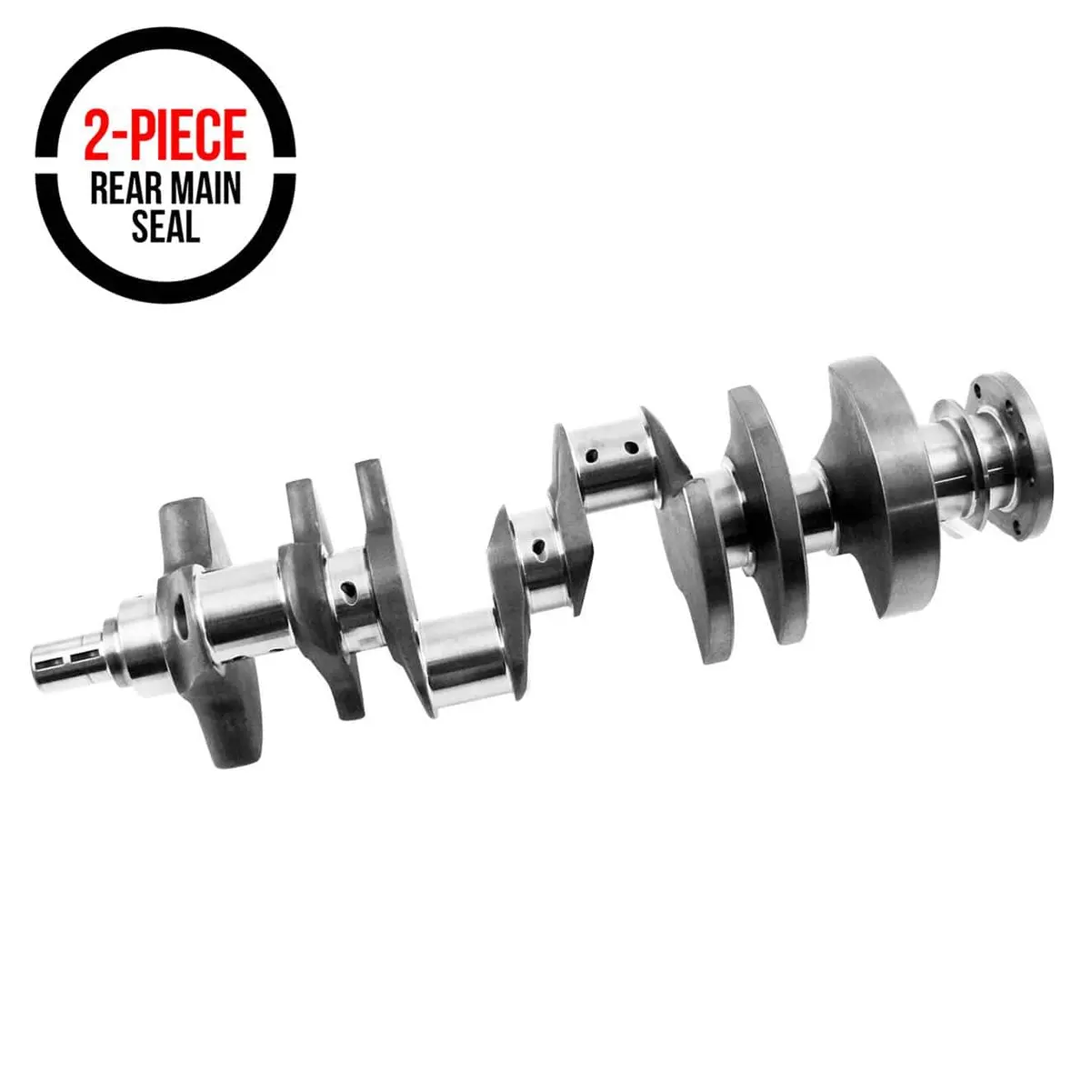 Scat Excalibur Forged Steel Crankshaft – 350Ci Stroke, 3.75" Journal, 6000 Rpm Rated 1