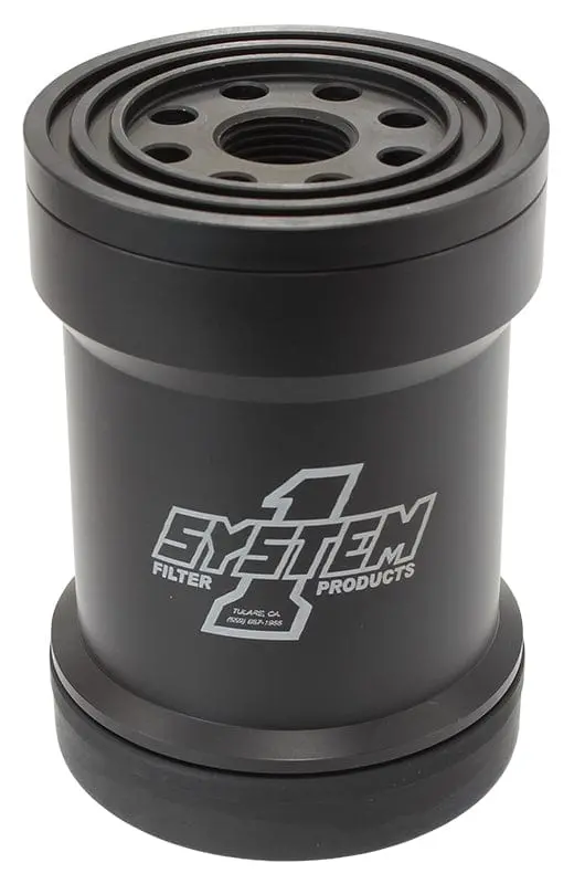 Long Hp6 Billet Oil Filter – 75 Micron, 1-1/2"-12 Unf Thread 1