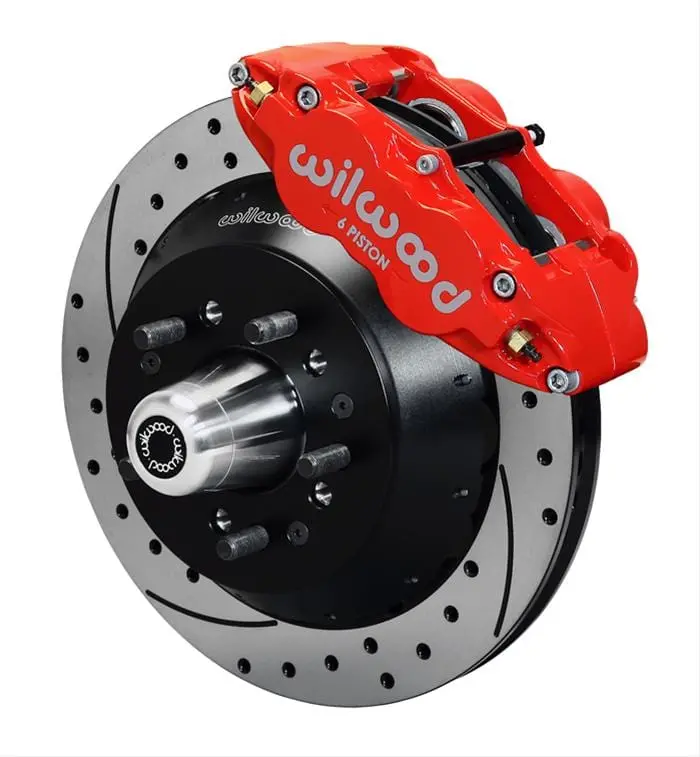 Wilwood Forged Superlite 6R Front Big Brake Kit – Narrow Caliper Design, 140-13630-Dr 1