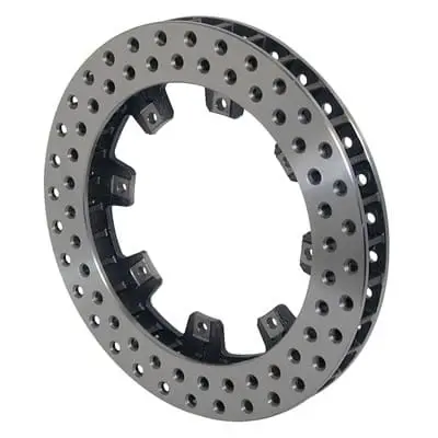 Wilwood 160-5864 Ultralite 32-Vane Drilled Brake Rotors 1